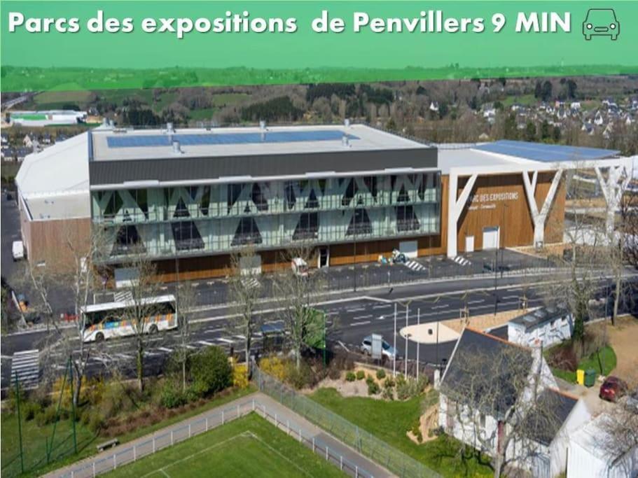 Oo Le Jardin Oo Paisible Studio Equipe Et Bien Place Quimper Dış mekan fotoğraf